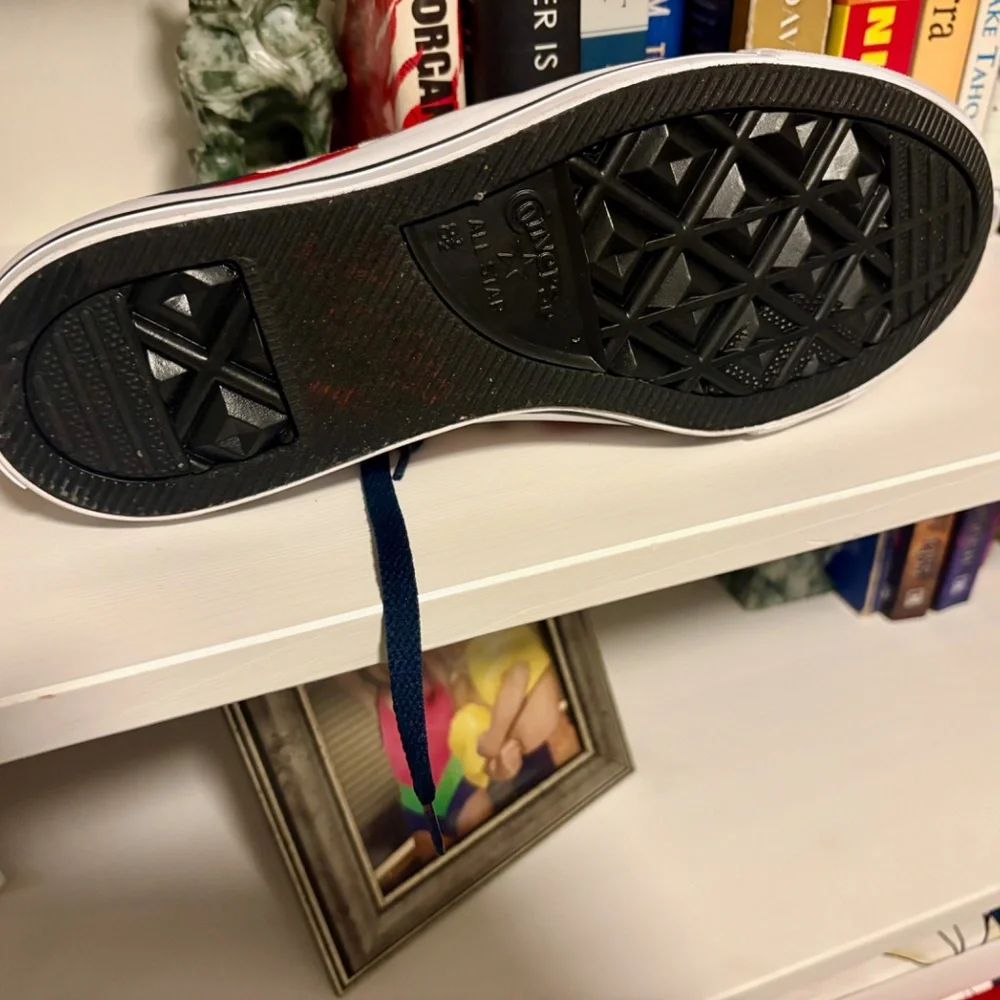 NWOT Converse Chuck Taylor American Flag 148835F Low Top Ox men's 8.5 women 10.5 - Picture 5 of 5